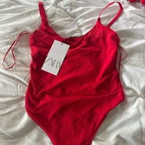 Zara Scarlet Sleeveless Top